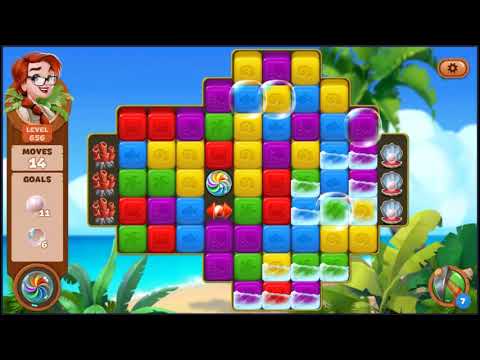 Lost Island Blast Adventure Level 656 - NO BOOSTERS 🏝️ | SKILLGAMING ✔️