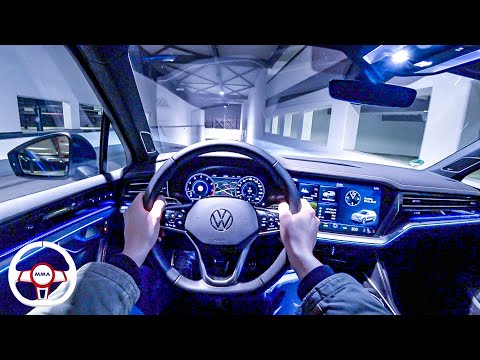 2023 VW TOUAREG V6 TSI „EDTION 20“ NIGHT POV DRIVE Onboard (60FPS)