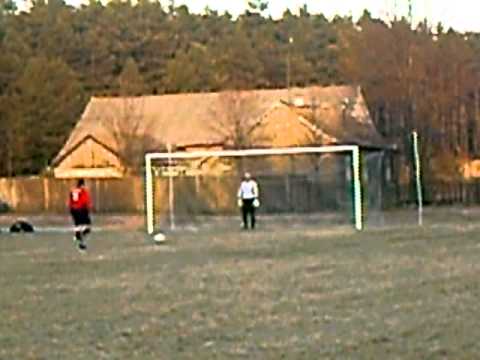 Puchar Polski mecz Piliczanka Pilica - Spójnia Osiek ( seria rzutów karnych).AVI