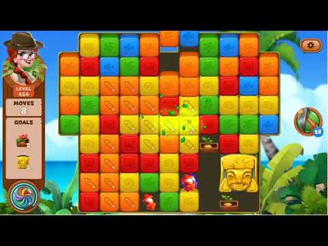 Lost Island Blast Adventure Level 414 - No Boosters