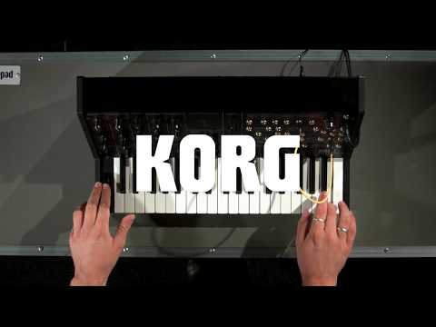 Korg MS-20 Mini Monophonic Analog Synthesizer | Gear4music demo