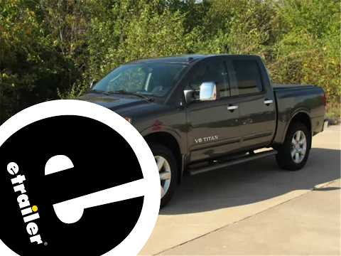 Set up: Curt Relay Kit for Nissan Armada or Titan Aftermarket Tow Package on a 2011 Nissan Titan