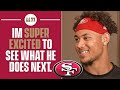 49ers QB Trey Lance talks about being named QB1 and the outlook for the season I CBS Sports HQ