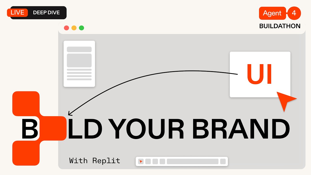 Build Your Brand with Replit - Agent 4 Buildathon