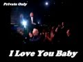 I love you baby Karaoke version 