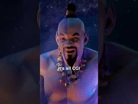 Will Smith’s Genie in Aladdin Was FAKE?! #Aladdin #WillSmith