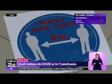 Școlile din Târgu Mureș trec în scenariul roșu