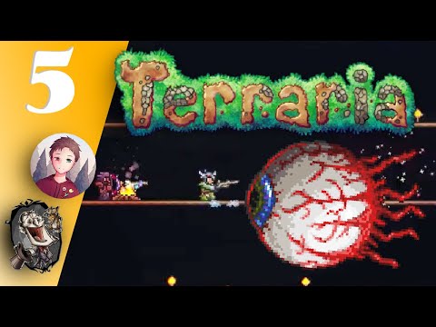 EYE OF CTHULHU! - First Boss - Terraria Z Mangetsuu