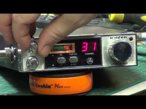 Uniden Uniace 100 CB27/81 UK FM CB radio - On The Air test