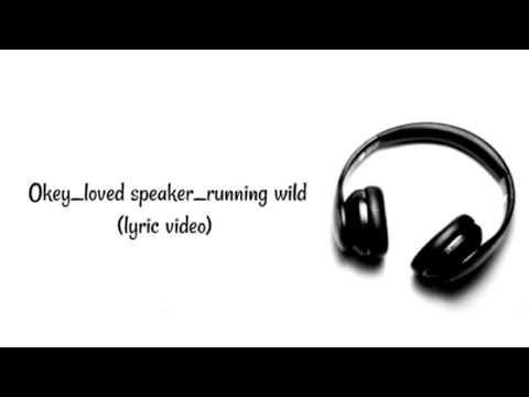 Okey_lovespeaker_running wild (lyric video)