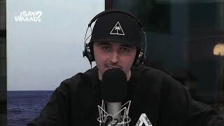 Ernia - Sigarette (l&#39;inizio) LIVE A SAY WAAAD?!? RADIO DEEJAY 21/01/2019