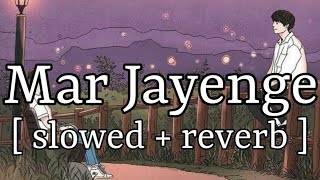 Hum Mar Jayenge [ slowed + reverb ] || Arijit Singh || Lofi Audio