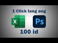 DATA SET Gamit Ang PHOTOSHOP At EXCEL