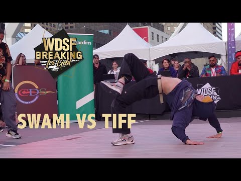 Swami vs Tiff l SEMI FINAL b-girls l WDSF Breaking for Gold Challenge Montreal