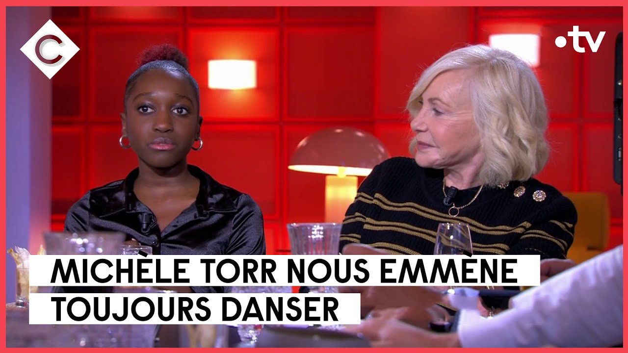 Michèle Torr et Oumy Bruni Garrel - C à Vous - 25/01/2023