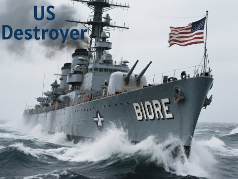 When a Destroyer Rammed a U-Boat and Left the Crew in the Water--WWII--