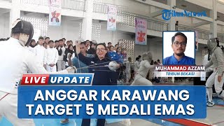 5 Medali Emas Jadi Target IKASI Karawang untuk Juara Umum Anggar di Porprov Jabar 2026