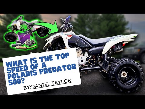 Polaris Predator 500 Top Speed 🏎️😎 Tested + Owner Insights #Predator500💨#ArmStretchingAcceleration💪🚀