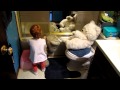 Reegan Teaches Potty Time