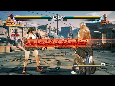 183_1 Tifa Josie vs Geese - Tekken 7 ( Uchiha x24 ) Online PC sin grafica