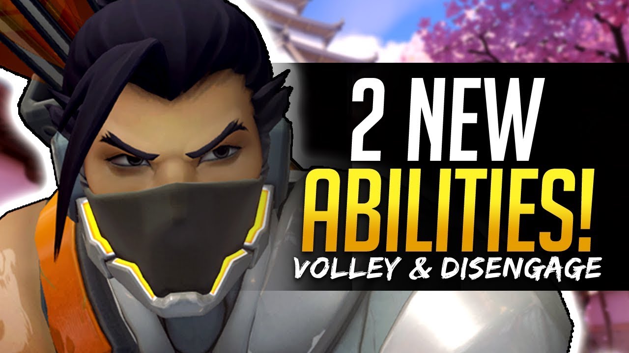 Overwatch HANZO 2 NEW ABILITIES - Volley and Disengage