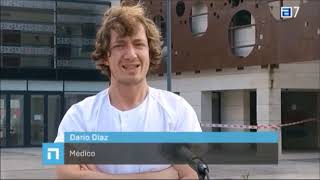 El rodaje del Centro de Rehabilitación de Langreo.