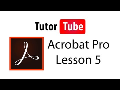 Adobe Acrobat Pro Tutorial Lesson 5 Advance Search