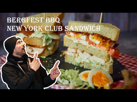 New York Club Sandwich vom Grill schnell, einfach und lecker #BERGFESTBBQ