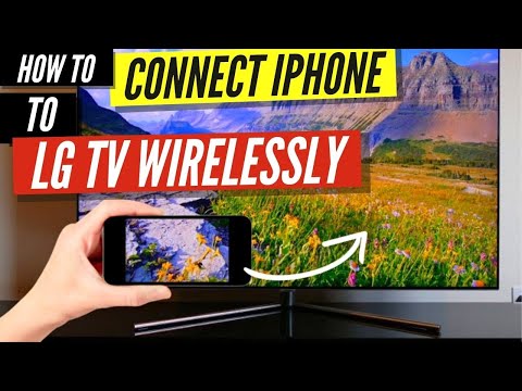 How To Connect iPhone to LG Smart TV (Wireless)