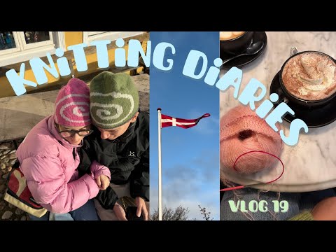 Knitting Diaries Vol. 19: New Year's in Denmark, apartment updates and DIYs, live on BR and many ...