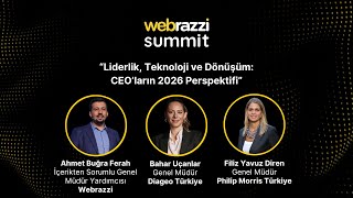 Liderlik, Teknoloji ve Dönüşüm: CEO’ların 2026 Perspektifi | Webrazzi 