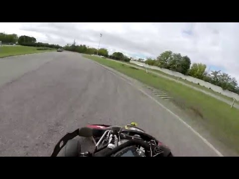 24 ore di Pomposa 2015 - Onboard kart PGKZ KZR - Dry track