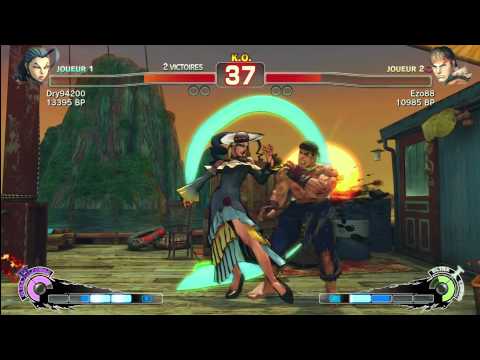 SSF4  Dry(Rose) vs Ezo(Ryu) Partie 3 [Bushido Dome]
