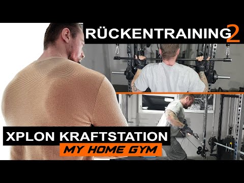 XPLON Kraftstation Multipresse - Coach Dennis Trainingsvideo 09 - Rückentraining Teil 2