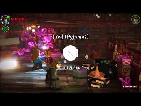 LEGO Harry Potter Years 5-7 (PS4) (53) Diagon Alley, London Streets, Campsite, & Stations Free Roam