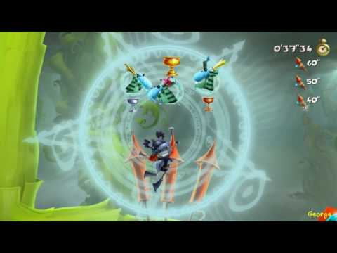 Rayman Legends : 100% No Damage - Toad Story - Castle in the Clouds - Invaded