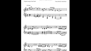 Snowflake by Kate Bush piano sheet music (50 Words for Snow)