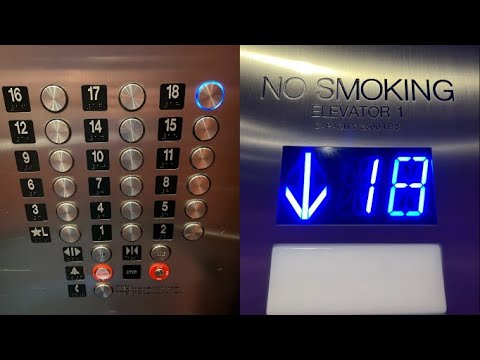 THEY GOT MODERNIZED! Otis/ThyssenKrupp Traction Elevators at the Regency Towers in Myrtle Beach, SC