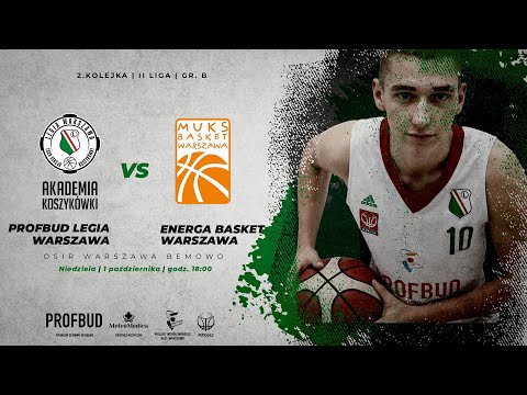 Profbud Legia Warszawa - Energa Basket Warszawa(2 LM, Grupa B, 2 Kolejka, Sezon 2022/2023)