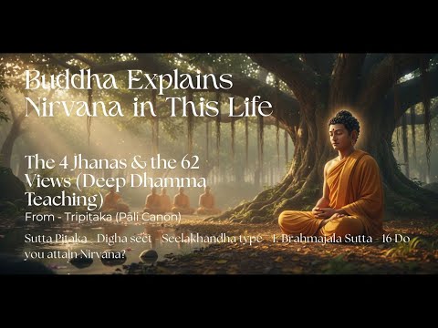 Buddha Explains Nirvana in This Life | The 4 Jhanas & the 62 Views (Deep Dhamma Teaching)