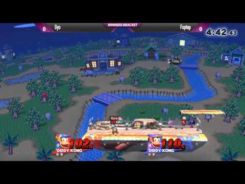 SW12 Smash Wii U - Gyo (Diddy) vs Foptop (Diddy) - Winners Bracket