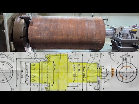 Vertical Roll Shaft | CNC Repair Shop | Hankook CNC 