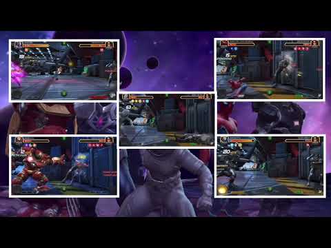 Rank 5 4* damage comparison post War Machine Buff | Very Close | Marval Contest of Champions