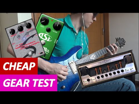 Cheap Gear Test: Free guitar amp sim + free pedals? (LePou Poulin Legion + TSE808 & TS999)
