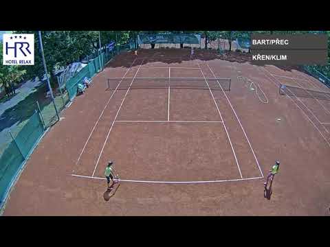 Bartůnková, Přecechtělová vs Křenková, Klimovičová 13 8 2017 Most