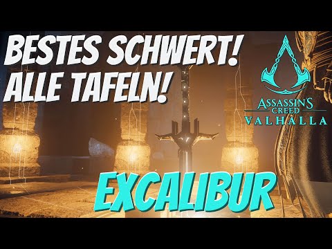 Assassin's Creed Valhalla Tutorial: Alle Tafeln [11/11] Walkthrough! (Excalibur - Caledbulch)