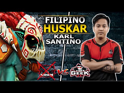 GEEK FAM KARL SANTINO - FILIPINO HUSKAR IS REAL LIKE A BOSS HUSKAR!! DOTA 2 7.26 GAMEPLAY.