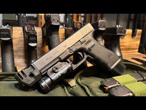 How to install Strike Industries Mass driver compensator for Glock