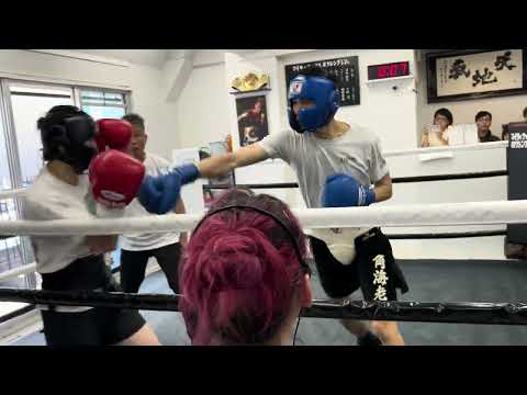 スパーリング大会　当日体重67.85Kg　2025 4/29  round１　別角度