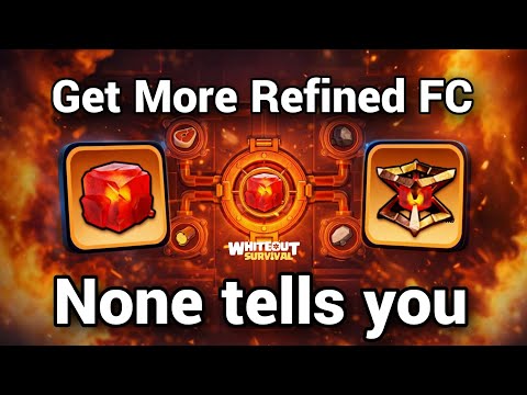 You Don't Know This! How to Get Refined Fire Crystal | Whiteout Survival
